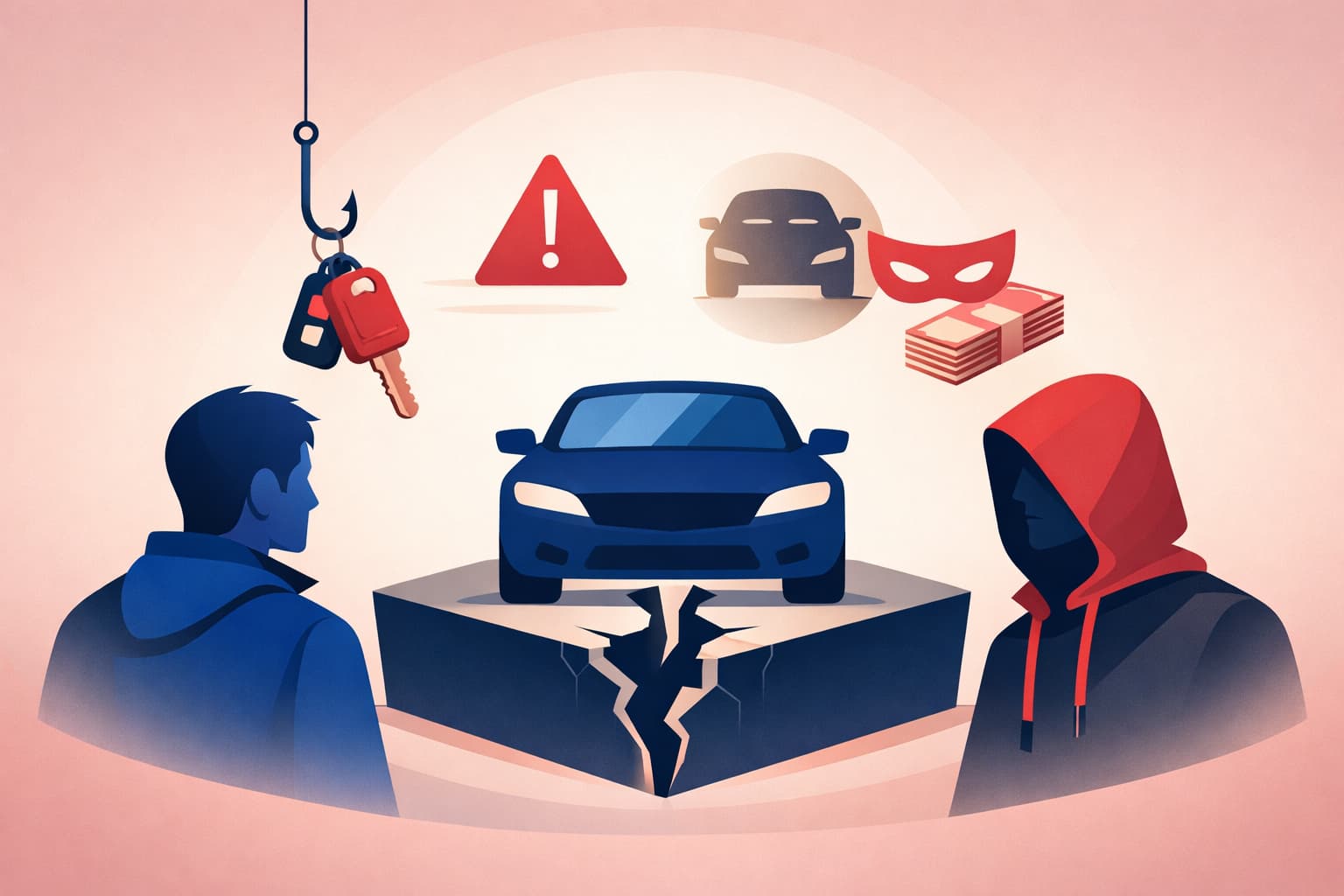 Arnaque vente voiture : les 12 signaux qui cachent un escroc (2026)